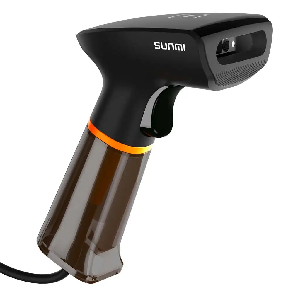 

SUNMI NS021 handhold Barcode reader usb Laser automatic Cheap CODE READER 1D 2D QR Code Scanner