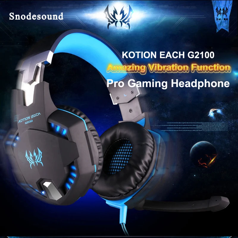 Игровая гарнитура Snodesound G2100 с микрофоном головная повязка на голову 3 5 мм