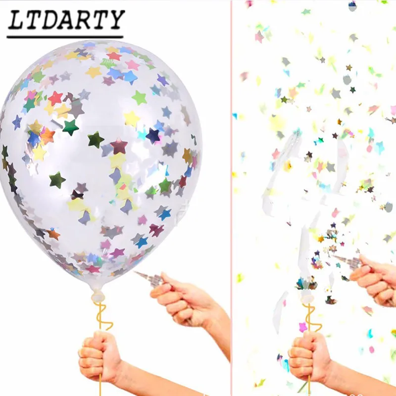 5 шт. 12 дюймов воздушный шар вечерние свадебные украшения золотого серебряного