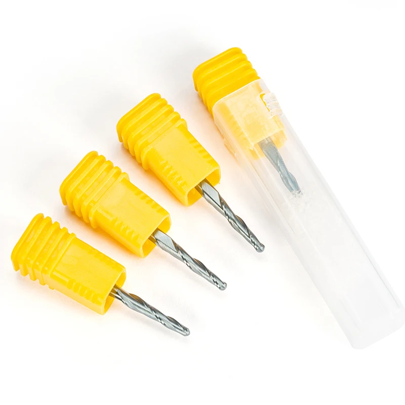 Концевая фреза с коническим шариком 3 175 мм 1/8 дюйма 5 шт.|Фреза| |