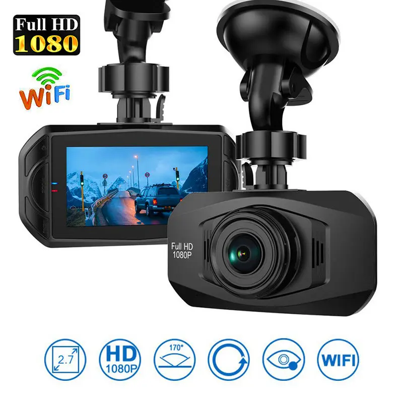 

dash cam 4k 70 2.7 inch Dash Cam car dvr FHD 1080p pro Wifi car camera driving recorder action sd card kamera mai samochodowa
