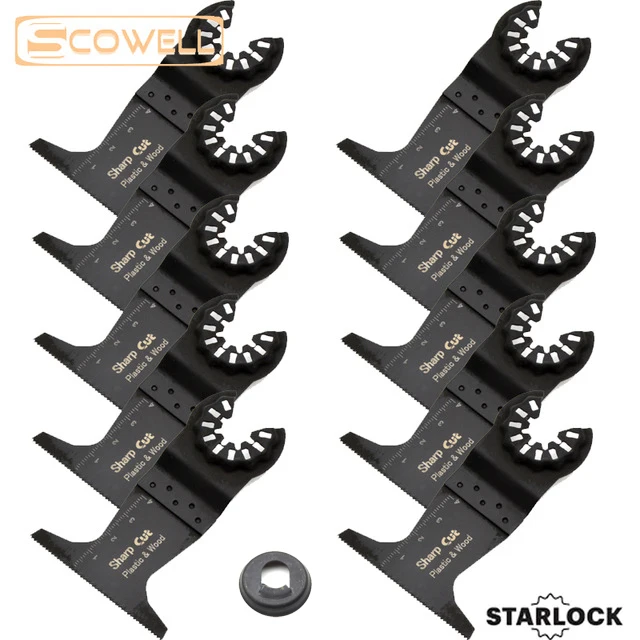 Скидка 30% 65 мм Осциллирующие режущие лезвия Starlock для осциллирующих инструментов