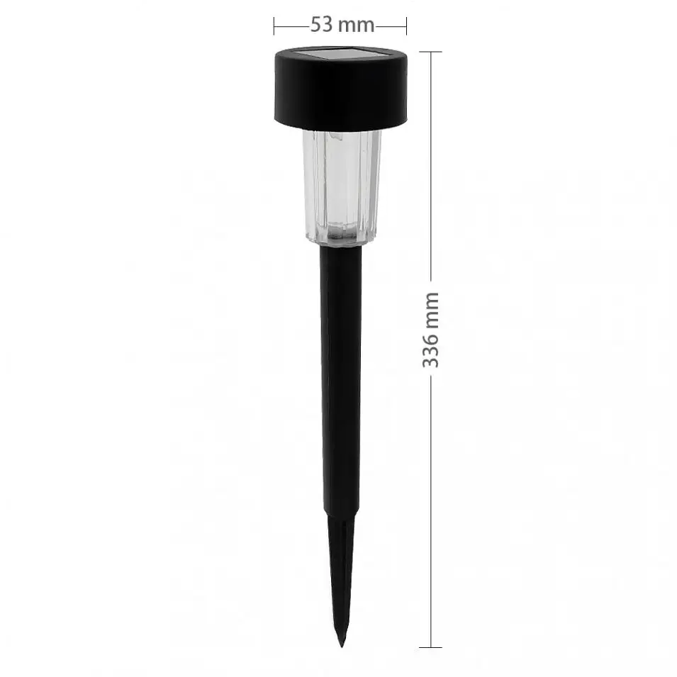 

10 xWhite LED Outdoor Garden Light Solar Powered Landscape Yard Lawn Path Lamp