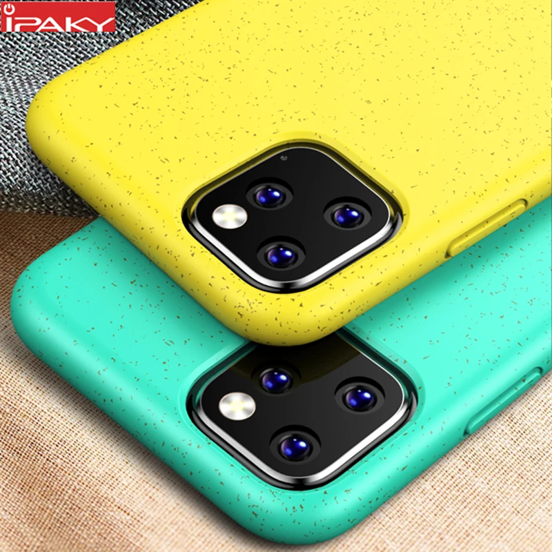Чехол для iPhone 11 IPAKY жидкий силиконовый мягкий чехол Pro гелевый ударопрочный