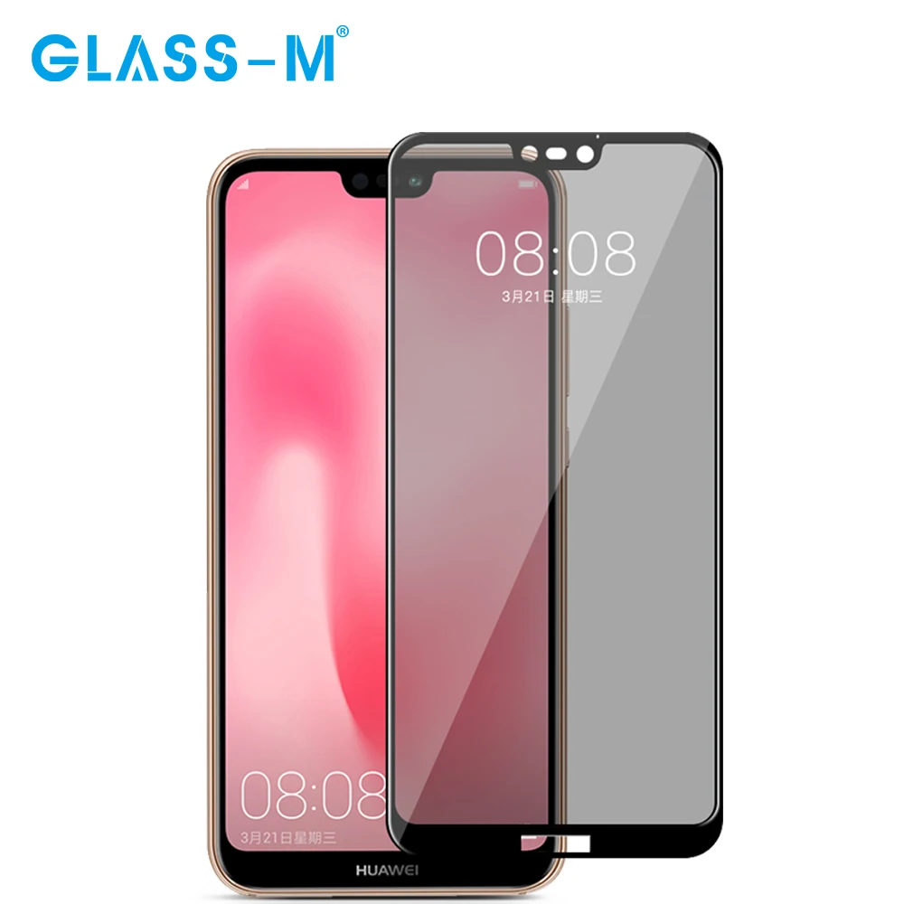 Стекло М Anti Peep закаленный для huawei P Smart 2019 P20 P30 Lite Pro защитный Экран защитная