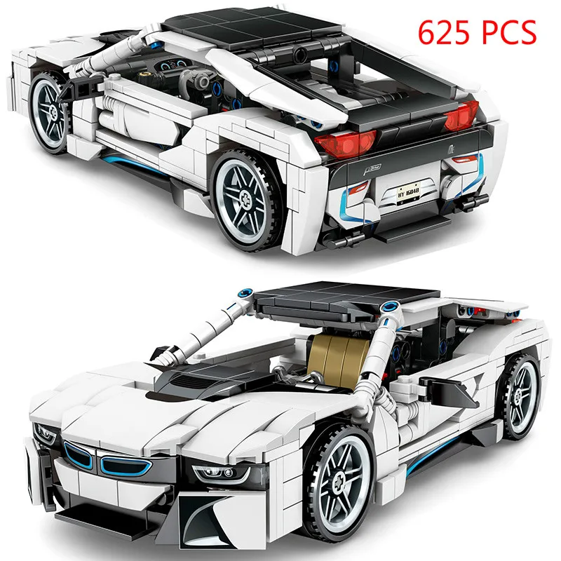 

728Pcs Koenigsegged Super Racing Car building blocks Technic Sports Racer Vehicle Supercar Children Speed Bricks Toys Gift