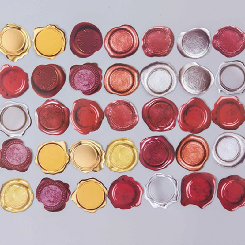 45 шт./лот креативные милые восковые печатные ПВХ декоративные наклейки сделай