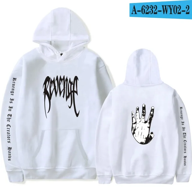 Высокое качество Xxxtentacion Толстовка Revenge для мужчин/женщин толстовки с капюшоном в