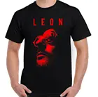 Футболка LEON THE PROFESSIONAL, Мужская футболка с постером из фильма DVD, джинсы, Рено, ассасин, летняя футболка унисекс, мужская одежда в стиле Харадзюку