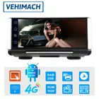 Видеорегистратор для автомобилей, Android 8,1, ADAS, GPS, WIFI, 1080P, сенсорный IPS экран 7 дюймов