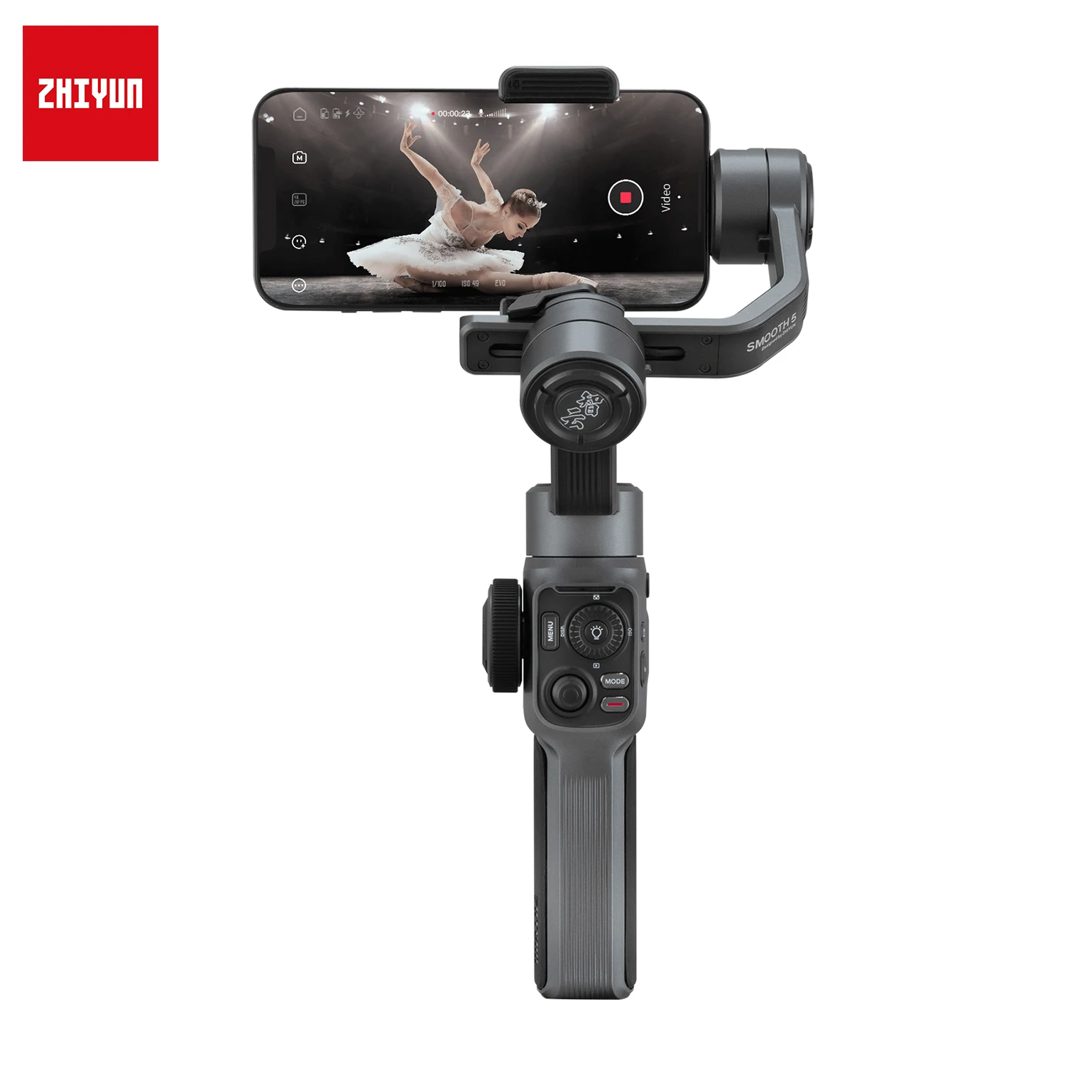 Zhiyun Smooth 5 4 Handheld Smartphone Gimbal Stabilizer 3-Axis Video for iPhone 11 Pro Max XS XR Action Camera | Электроника