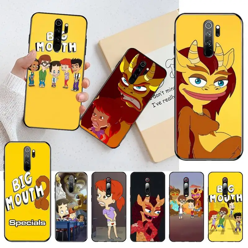 HPCHCJHM большой рот ТПУ Мягкий силиконовый чехол для телефона Redmi Note 8 8A 7 6 6A 5 5A 4 4X 4A Go