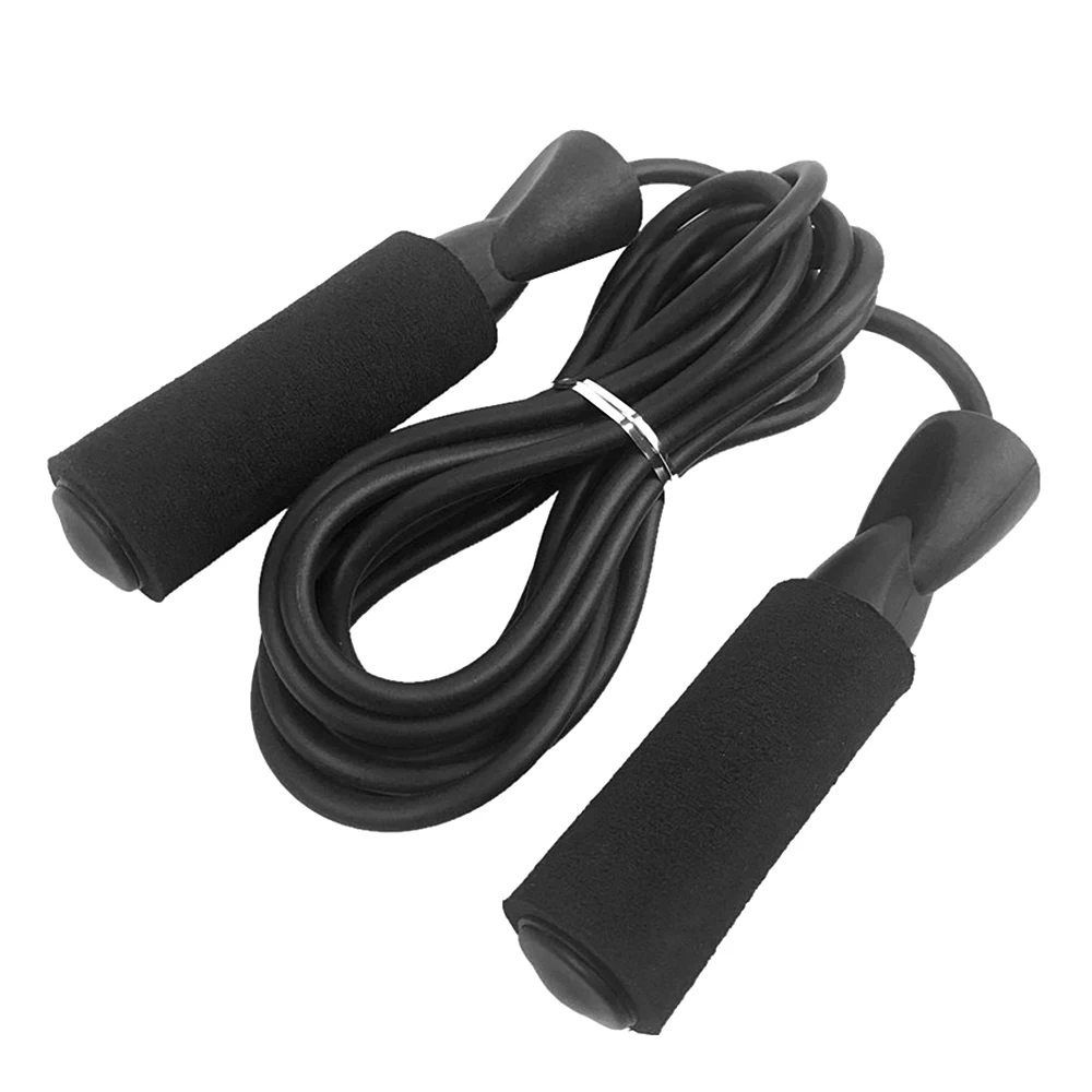 Регулируемая Скакалка для фитнеса 2 8 м веревка из мягкой пены с ручками
