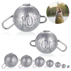 Комплект грузиков для рыбалки 5 шт., джиг-головки, свинцовые пули, Круглый разделитель, грузиков, Мягкая приманка, рыболовные снасти, набор аксессуаров