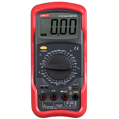 Стандартный цифровой мультиметр UT51 измеритель сопротивления