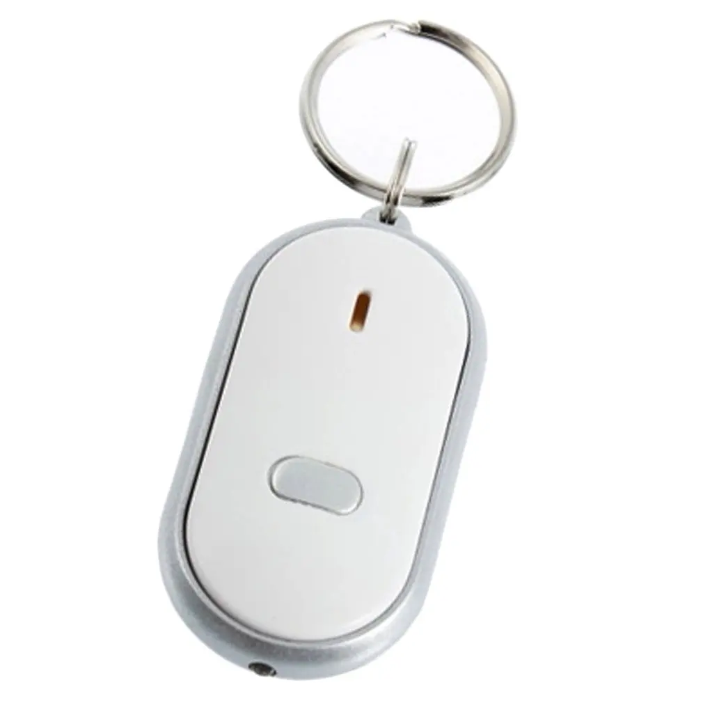 LED Smart Key Finder Sound Control Alarm Anti lost Tag Child Bag Pet Locator Find Keys Keychain Tracker Random Color | Безопасность и