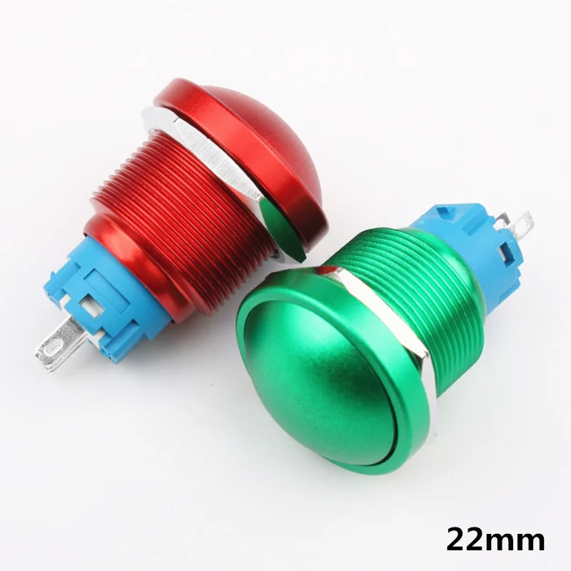 10 шт. 22 мм металлический кнопочный переключатель кислородный цвет