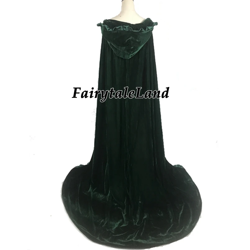 Свадебное зимнее платье пальто Хэллоуин карнавал косплей накидка принцессы худи