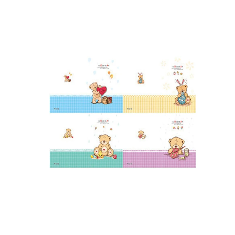 Doll bear 40 шт./лот прекрасный мультфильм крафт-бумага мини ежедневник блокнот ежедневник школьные принадлежности канцелярский подарок - Цвет: Doll bear