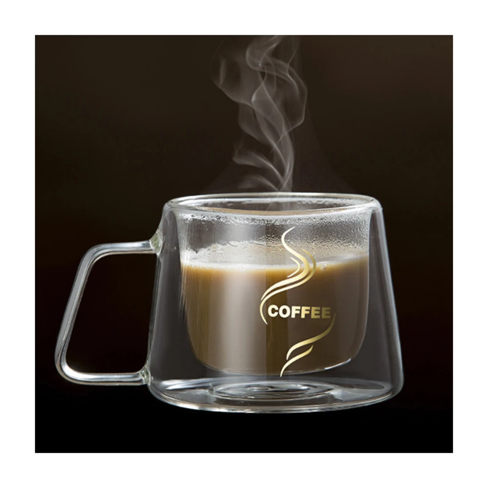Кофейная чашка Caneca ручная двухслойная сывороточный протеин кофейная Nespresso