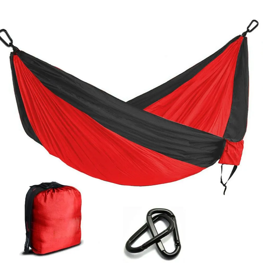 

Outdoor Lightweight Parachute Portable Hammocks For Hiking Travel Backpacking Camping Hammock 270*140cm