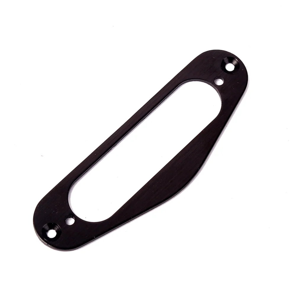 

Guitar Pickup Frame Mounting Ring Single Coil Flat Humbucker Pickup Ring for ST Style Electric Guitars GB407A (Black)