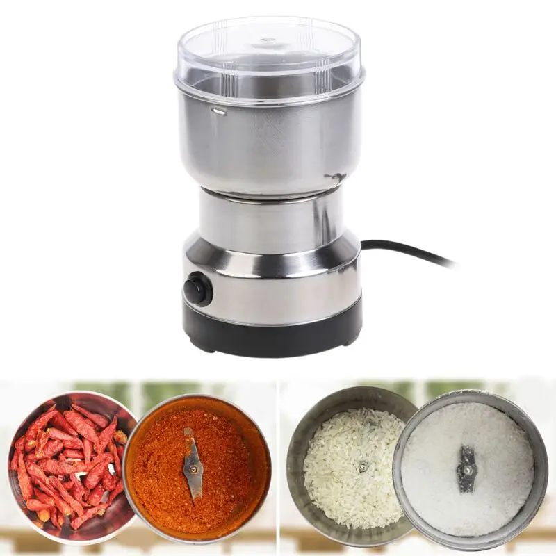 

Multifunction Smash Machine Electric Grain Food Mill Grinder Ultra Fine Dry Grinder Grinding for Coffee Beans Spice Nut