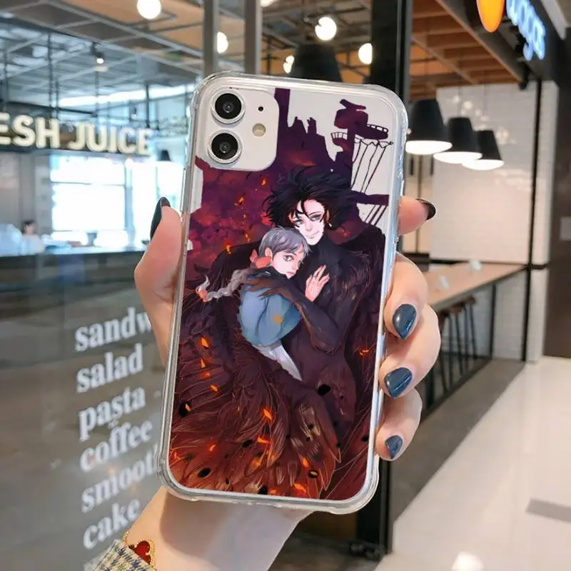 

Studio Ghibli Howl's Moving Castle Phone Case Transparent for iPhone 11 12 mini pro XS MAX 8 7 6 6S Plus X 5S SE 2020 XR
