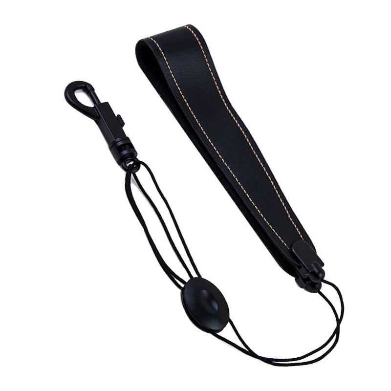 Регулируемый кожаный + нейлоновый мягкий саксофон Sax шейный ремень с