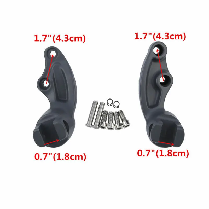 Мотоциклетные Пассажирские подножки для ног Монтажный кронштейн индийского