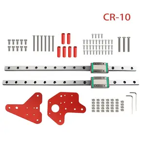 3d printer parts linear guide rails upgrade kit 300mm linear rail slide mgn12h ball bearing carriage for ender 3prov2 cr 10v2 free global shipping