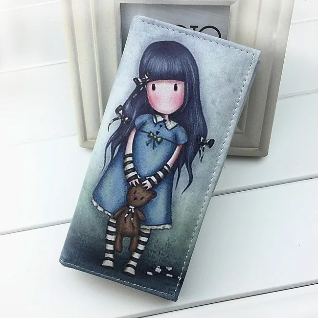 Милый женский кошелек для монет, модные женские кошельки, Дамские кошельки, карманный клатч, Длинные мешочки для денег, сумки для карт, ID держатель, Женский кошелек, сумки - Цвет: 29