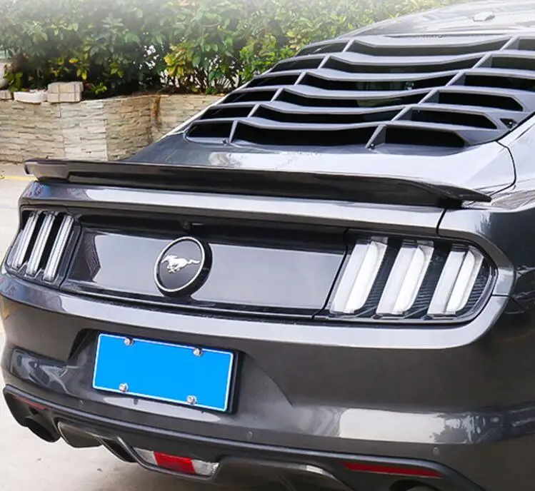 Высокое качество углеродного волокна/ABS задний багажник спойлер крыло подходит