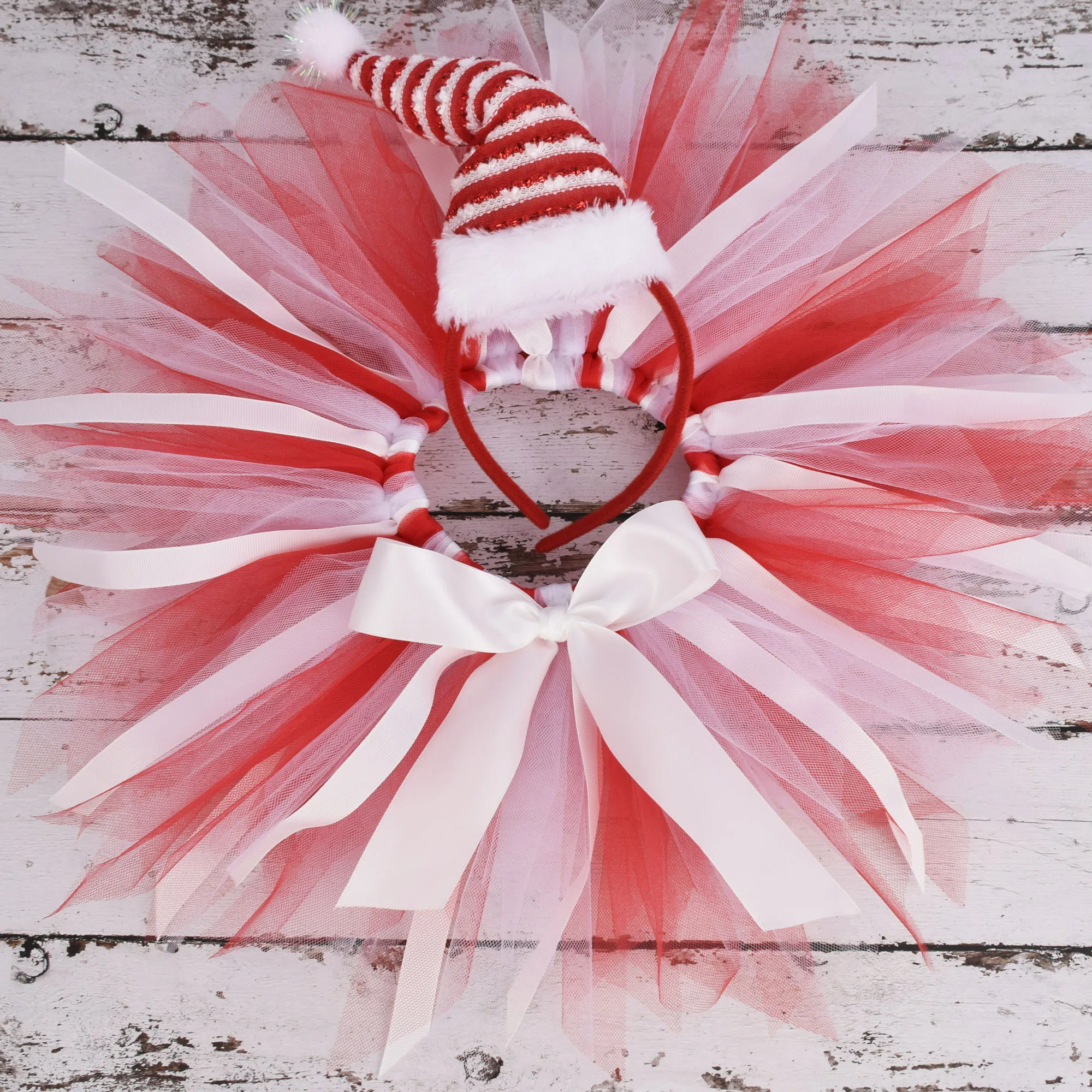 2019 Рождественская юбка пачка для маленьких девочек красный/белый костюм малышей