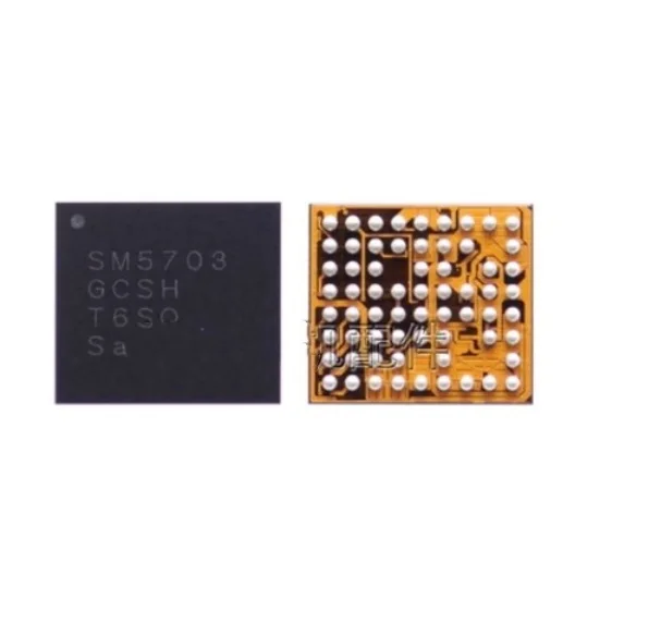 5 шт./лот для samsung A8 A8000 J J500F USB зарядное устройство микросхема SM5703A SM5703 на