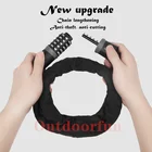 Замок на цепь для велосипеда, 4  5 значных кодов, защита от кражи и резки, Мягкий складной замок для защиты мотоцикла и велосипеда