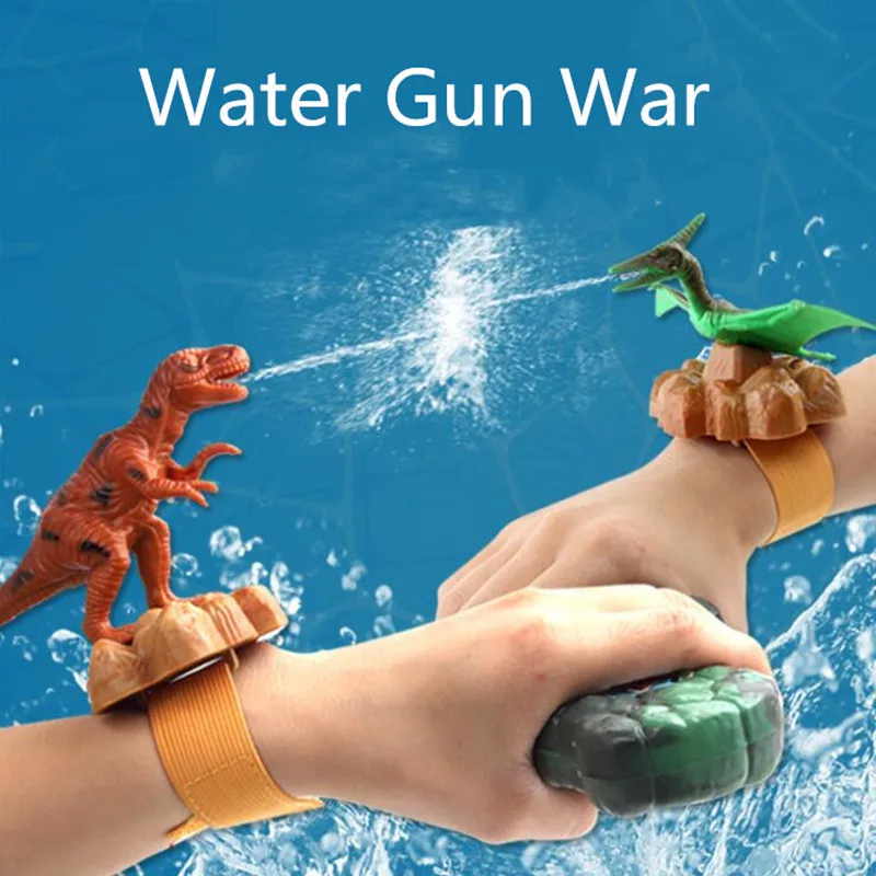 6 стиль динозавр водяной пистолет на запястье пластиковая пляжная уличная