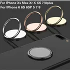 Многофункциональный Автомобильный держатель для телефона мобильный телефон с кольцом и пряжкой для IPhone Xs Max Xr X 78plus 6 6s металлический Универсальный кронштейн держатель