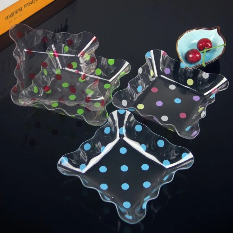 Творческая Фруктовая тарелка Пластик конфеты блюдо Гостиная Европейский семена