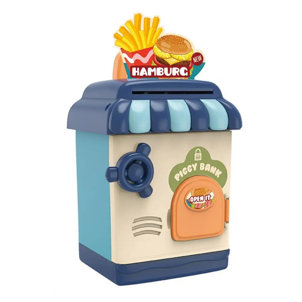 

Piggy Bank Simulation Gift Fingerprint Password Storage Tank Educational Toy for Children Password Piggy Bank Educational Toy
