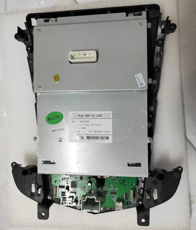 Мультимедийный плеер Ouchuangbo PX6 android 9.0 Радио для 10 4 дюймов вертикальный экран Cadillac