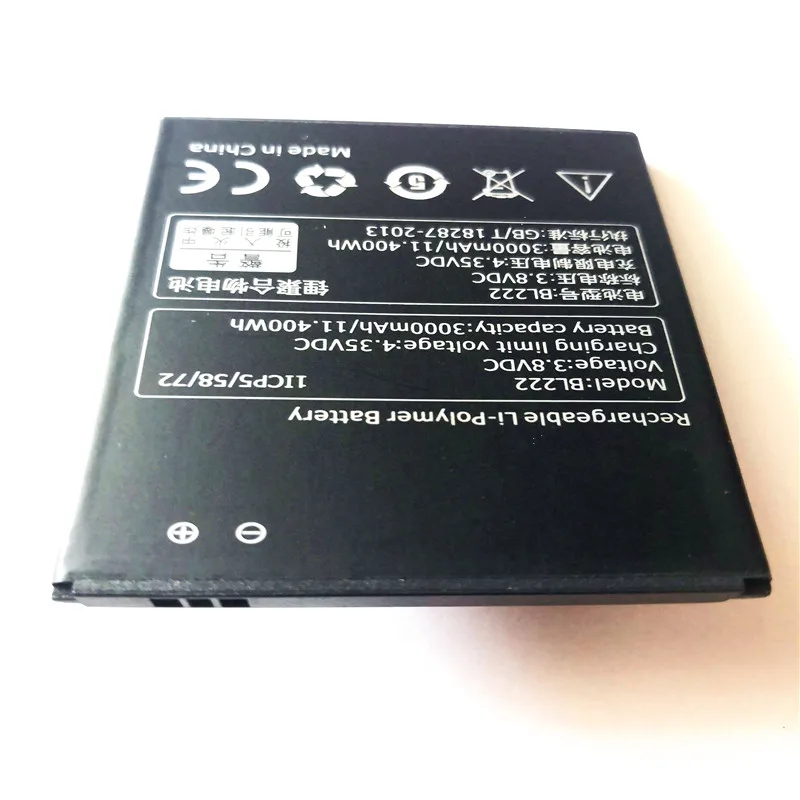 New BL222 BATTERY For Lenovo S660 S668T S 660 668T 3000mAh 3.8v Li-ion Cell Phone Batteries with phone stander for gift | Мобильные