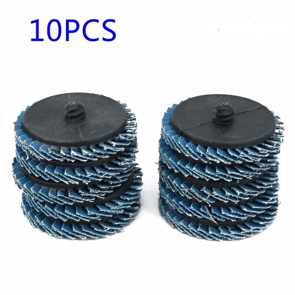 

10pcs Abrasive Sandpaper Pad Flap Sanding Disc Wheel Angle Grinder Rotary Tool