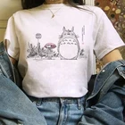 Женская летняя футболка в стиле сосед Тоторо студия, футболка в стиле Харадзюку, улзан, Хаяо, Миядзаки, женские топы, милые аниме