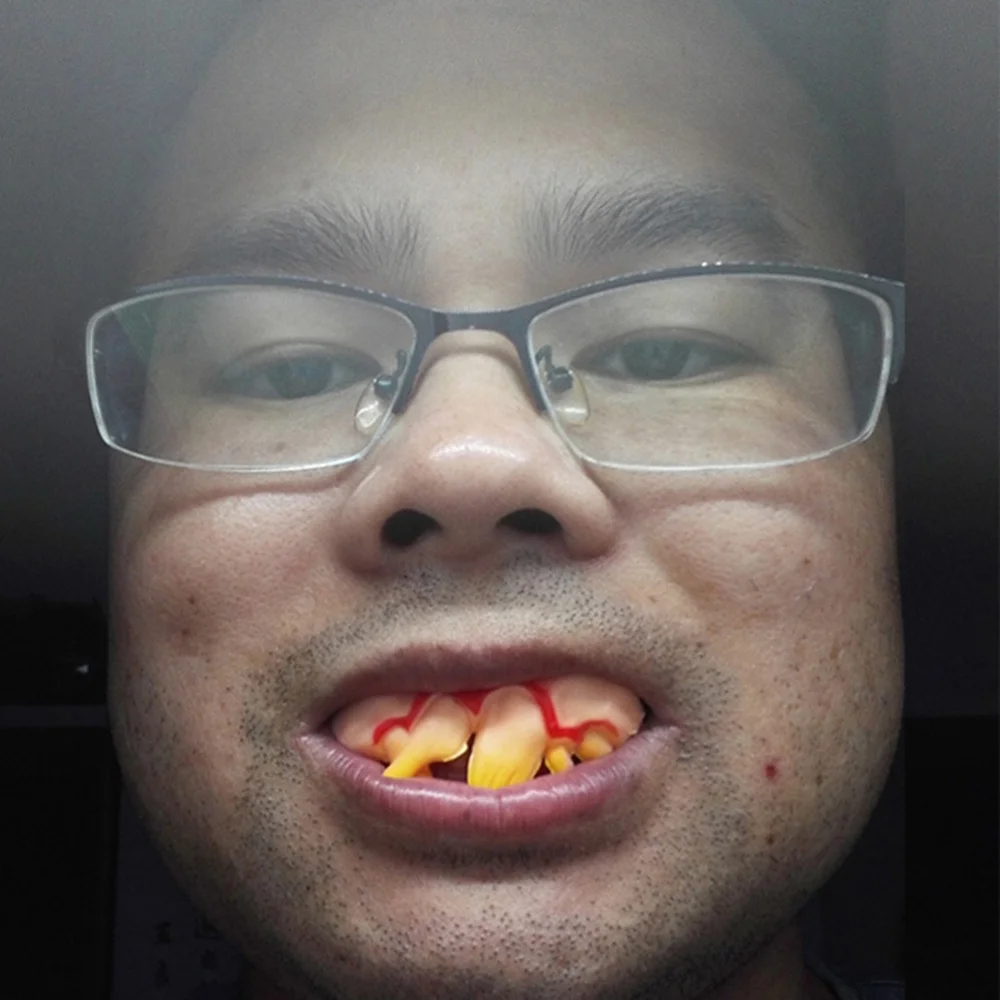 

10pcs Funny Denture Model Interesting Prank Props Fake Teeth Playthings Tricky Party Supplies for Festival (Mixed Style)