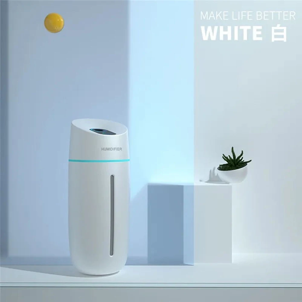 

2021 Fashion Ultrasonic Humidifier 250ml USB Nanum Car Diffuser Air Purifier Humidifier for Travel