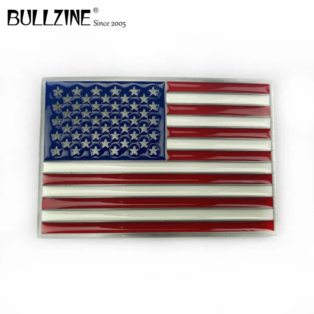 Bullzine оптовая продажа цинковый сплав искусственный цвет эмалированная пряжка