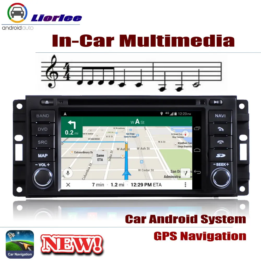 Для Chrysler Cirrus 2007 2010 автомобильный Android плеер DVD GPS навигационная система HD экран