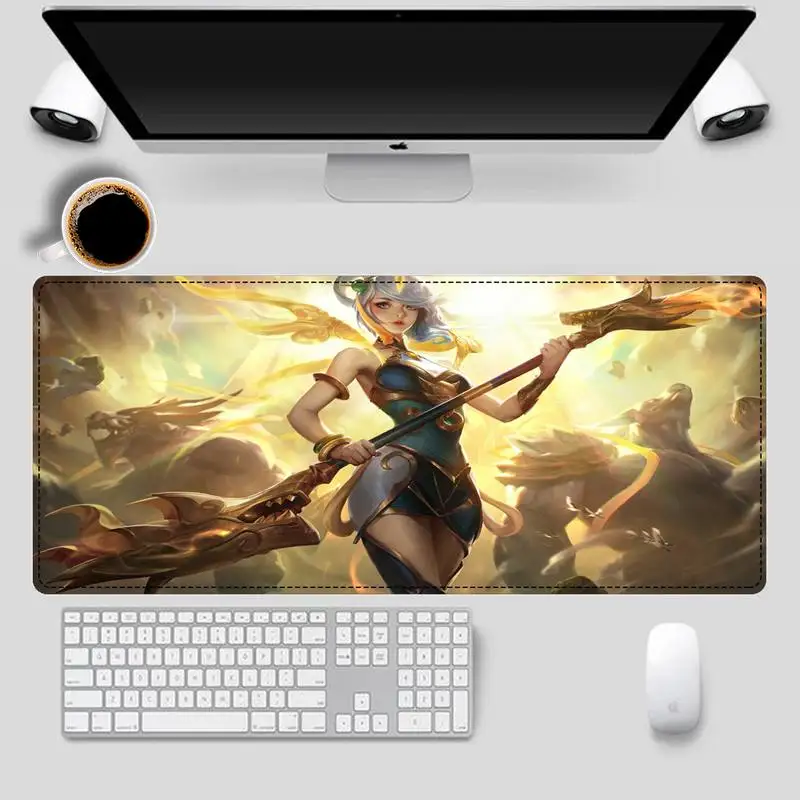 Прочный Коврик для мыши League of Legends Lux ПК геймерский коврик ноутбука Настольный