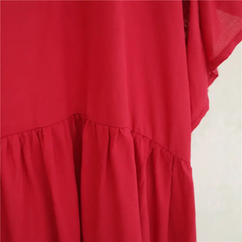 Накидка бикини с глубоким вырезом и рукавом бабочкой женская летняя пляжная